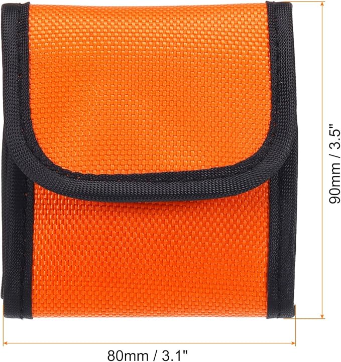 PATIKIL Lens Filter Case, 4-Pocket Camera Filter Case Portable Lens Filter - Image 2