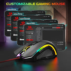 Redragon M602 Gaming Mouse, Ergonomic RGB Gaming Mouse Wired - Image 6