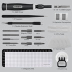 STREBITO Precision Screwdriver Set 153 in 1 Small Screwdriver Set - Image 7