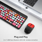 Retro Typewriter Wireless Keyboard - Image 2