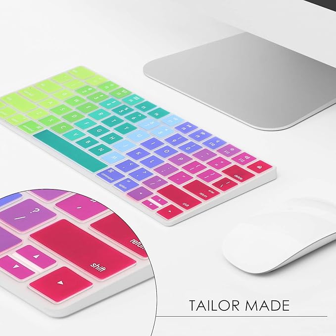 Allinside Rainbow Cover for Apple Magic Keyboard - Image 3