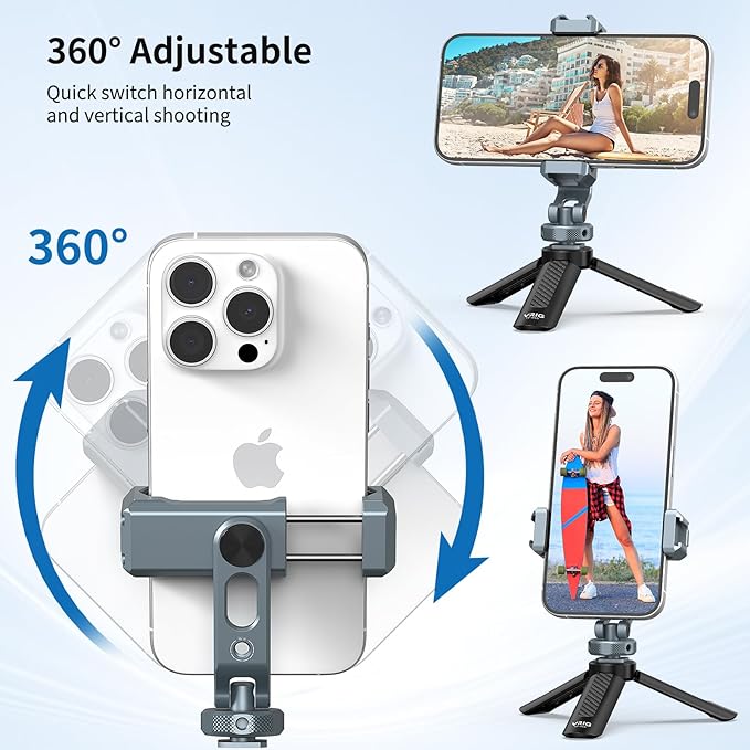 VRIG PH-18 Metal Phone Tripod Mount - Image 3