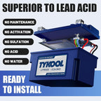 YTZ10S 12v lithium battery 6Ah 360CCA LiFePO4 battery, - Image 3
