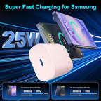 Super Fast Charger Type C, 25W USB C Wall Charger Fast Charging - Image 2