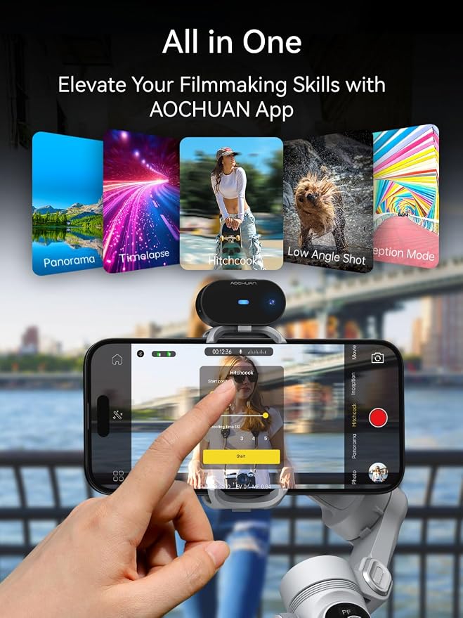 3-Axis Phone Gimbal, Gimbal Stabilizer - Image 8