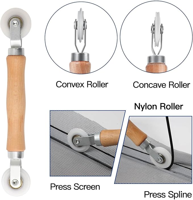 Screen Door Mesh Replacement Kit - Image 4