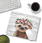 Hokafenle Mouse Pad, Cute Sloth - Image 4