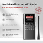 Choyong WT2 Multi-Band Smart Internet Radio WIFI/4G, and Portable Shortwave - Image 10
