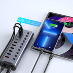 Powered USB Hub, 10-Port USB C Hub - Image 6