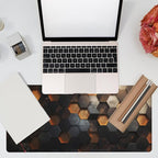 Desk Mat - Golden Honeycomb Technology Large Gaming Mouse Pad - Image 7