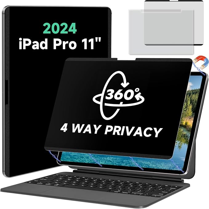 Magnetic 360° Privacy Screen Protector by MaoYeye