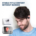 Open Ear Headphones, True Wireless Earbuds 40H Playtime Bone Conduction - Image 6