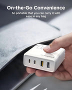 PISEN 120W USB C Charger - 120W 4-Port GaN USB C Charger Block Fast Charging - Image 9