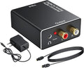 DA Converter Aluminum, 192KHz DAC Digital SPDIF Toslink to Analog Stereo Audio by vixlw
