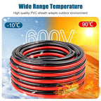 6 Gauge Wire 2 Conductors Copper Wire, 6 AWG Battery Cable Oxygen Free Copper - Image 4