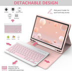 Keyboard Case for iPad Air 11-inch M3/M2/Air 5th/ 4th Generation- Detachable - Image 4
