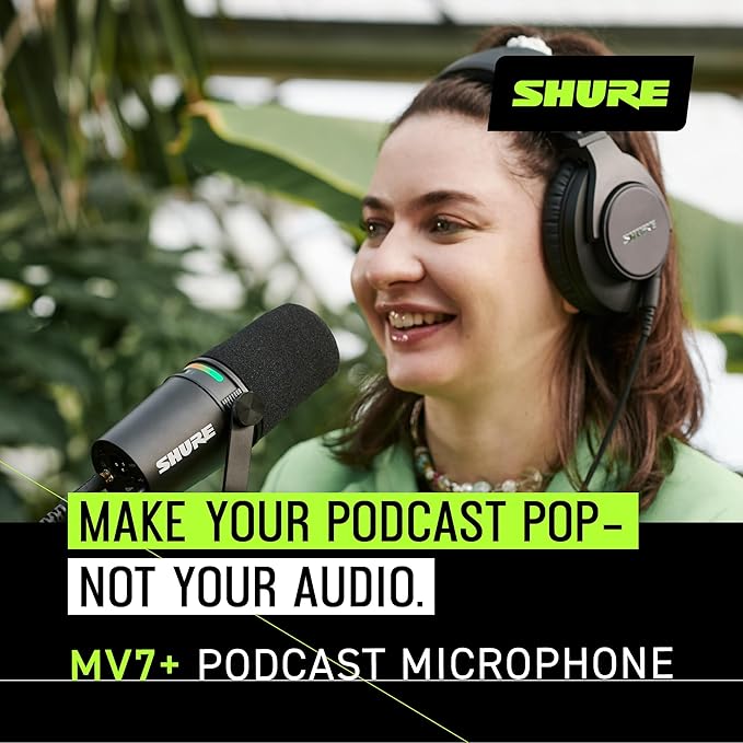 Shure MV7+ Dynamic Microphone – USB-C & XLR Podcast Mic - Image 5