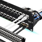 Rapink 48 Port Cat7 Patch Panel by Rapink