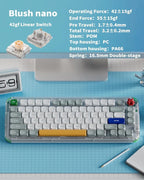 nuphy Kick75 Wireless Low Profile Keyboard - Image 6