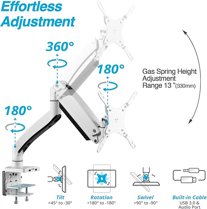 AVLT Single 17"-49" Super Ultrawide Monitor Arm - Image 3