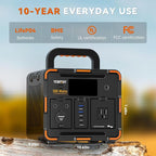 EM300 Portable Solar Station, 259Wh LiFePO4 Battery, 65W USB-C PD Fast Charging - Image 4