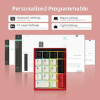 BOYI Y17 Aluminum Mechanical Numpad, Wireless RGB Numeric Keypad, Quick Release - Image 3