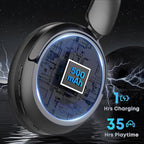 Bluetooth Headphones with Active Noise Cancelling, Wireless Over Ear Bluetooth - Image 4