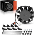 A-Premium 6.5'' 6.5 inch Slim Fan Pull Universal Electric Radiator Cooling Fan by A-Premium
