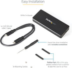 StarTech.com USB-C 10Gbps M.2 NVMe PCIe SSD Enclosure - Image 7