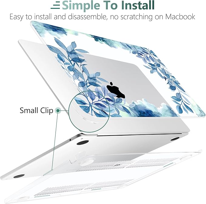 TWOLSKOO for M4 MacBook Air 13.6 inch Case 2025-2022 Release M4 A3240 M3 A3113 - Image 3