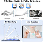 【2Pack】 Stylus Pencil for iPad 2018-2025 A16 11/10/9/8/7/6, iPad mini A17 - Image 4