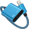 iPhone Headphone Adapter with Charge 2-in-1 Lightning to 3.5mm Female Aux Audio by Ocbuo