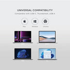 Satechi 13 in 1 Triple 4K USB C Docking Station, 100W Charging, 2 DP, 3 HDMI - Image 4