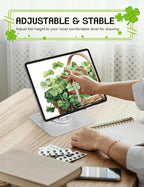 Tablet Stand for iPad, 360° Rotating Desktop Holder - Image 5