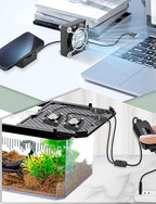 2 Packs USB Fan 40mm x 10mm DC 5V Mini Cooling Brushless Box Fan - Image 2