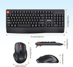 MEETION New Wireless Keyboard and Mouse, Computer Keyboard Mouse Combo - Image 5