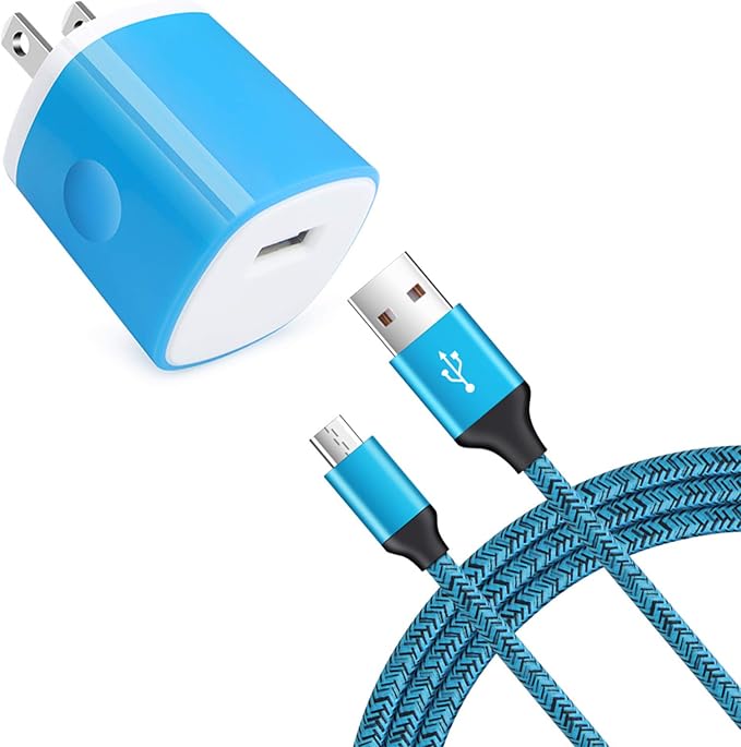 Single Port Wall Charger with USB Cord by REPIND