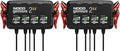 NOCO GENIUS2X4:8A 4-Bank Smart Battery Charger -6V/12VAutomatic Maintainer by NOCO