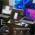 LTC Nimbleback NB1041 PRO Wireless Mechanical Keyboard w/Display Screen & Knob - Image 5