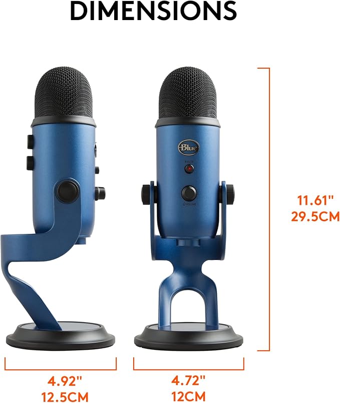 Logitech Creators Blue Yeti USB Microphone - Image 11