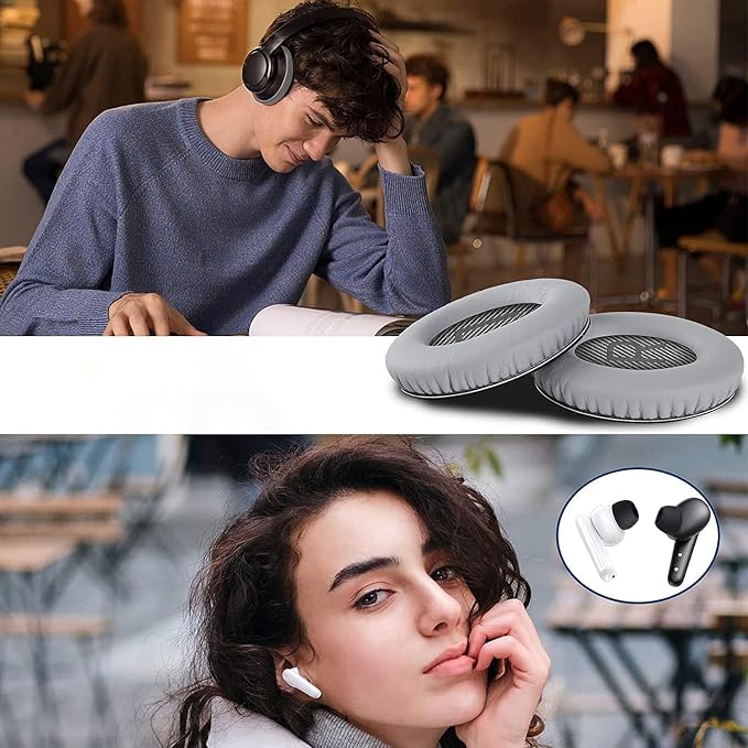 Ear Pads for Bose QuietComfort 35 ii/QC35/QC25/QC2/QC15/Ae2/Ae2i/Ae2w, - Image 7