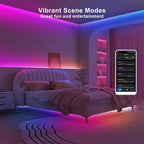 6.56ft Bluetooth RGB+IC COB Led Strip Light - Image 7