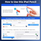 Stylus Pen for iPad, 20 Mins Fast Charge for Pad Pencil - Image 6
