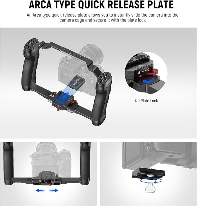 NEEWER Video Camera Cage Rig - Image 3