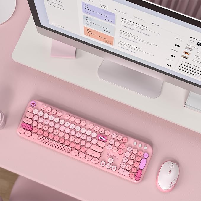KNOWSQT Wireless Keyboard and Mouse Combo - Image 5