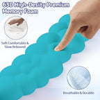 Cloud Wrist Rest Keyboard, Cloud Keyboard Wrist Pad Set - Image 4