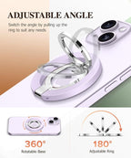 GVIEWIN Magnetic Phone Ring Holder, Compatible - Image 3
