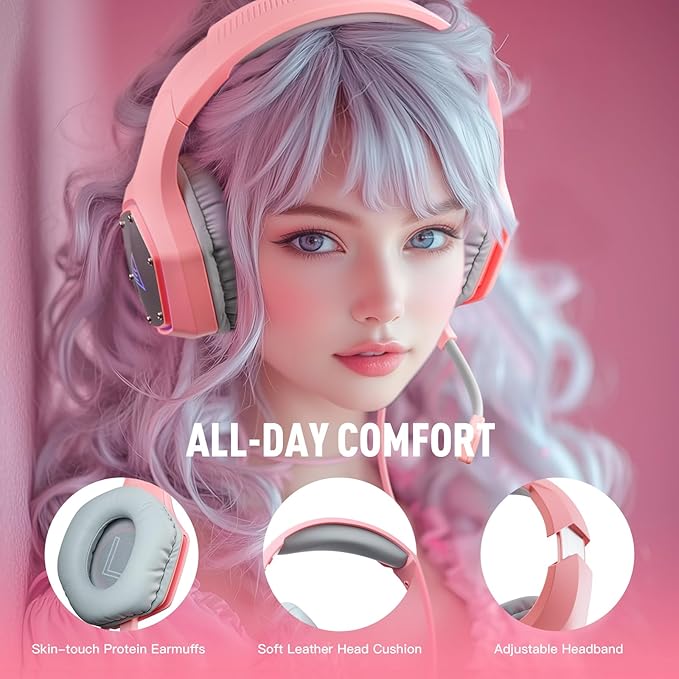 EKSA E1000 V2 Gaming Headset, PC Headset - Image 7