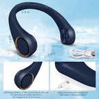 CIVPOWER Neck Fan: Portable Personal Neck Cooling Rechargeable Bladeless Fan - Image 4