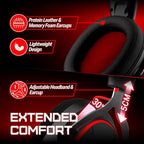 OXS Storm G2 Wireless Gaming Headsets, 7.1 Virtual Surround Sound, 3 EQ Modes - Image 7